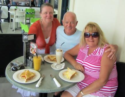 Lunch at Mount Maunganui.