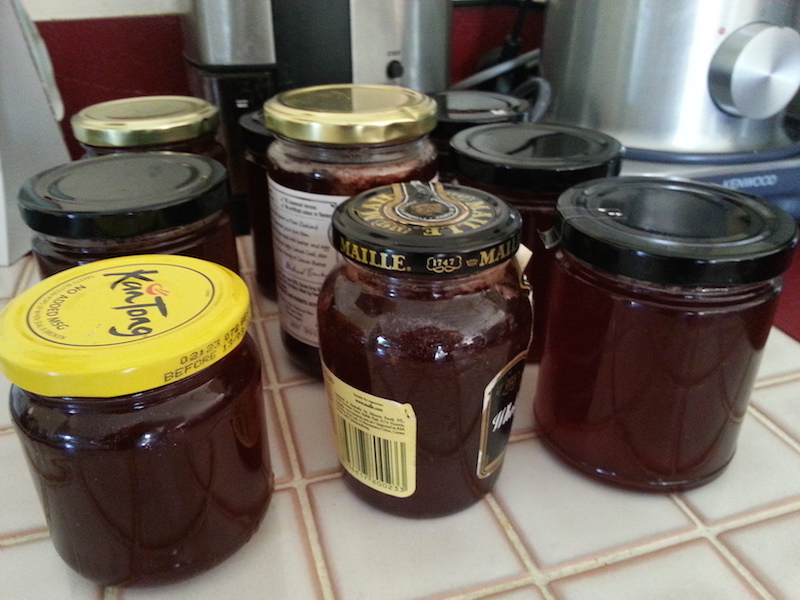 Guava Jelly ready for distribution amongst friends.